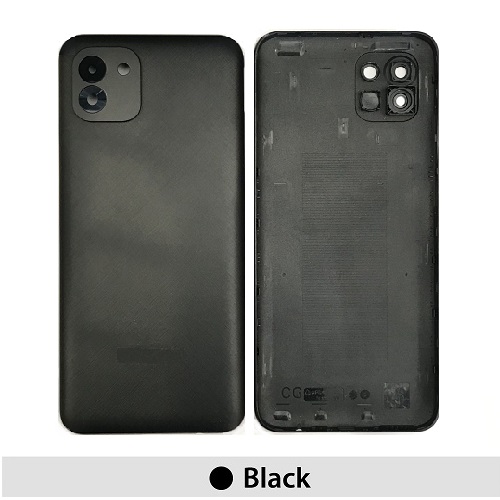 Samsung Galaxy A03 A035 Back Cover [Black]